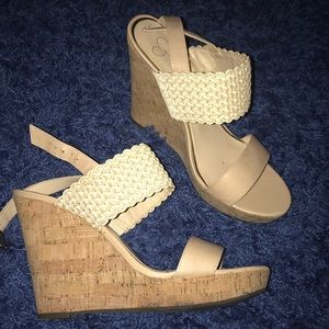 Jessica Simpson wedges